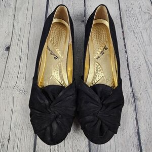 BELLINI | Snug knotted toe detail slipon ballet flats